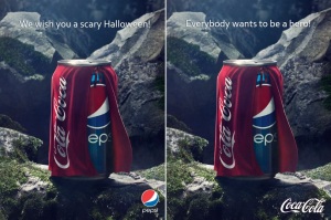 Pepsi ataca a Coca Cola en Halloween